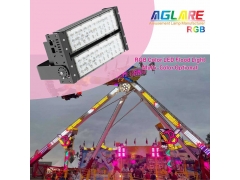 RGB Color - 100w outdoor LED Projector RGB remote LED flood lights